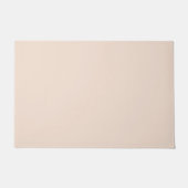 Paillasson Rose Champagne Uni (Devant)
