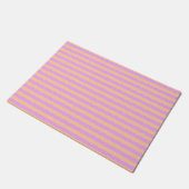 Paillasson Rose Géométrique (Incliné)