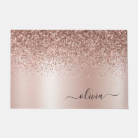 Rose Gold - Parties scintillant rose pâle Nom du m