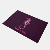 Paillasson Rose hippocampe (Incliné)