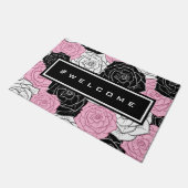 Paillasson Rose moderne (Incliné)