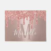 Rose moderne Gold Parties scintillant Drives Nom d