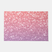 Paillasson Rose rose violet lavande faux pétille parties scin (Devant)