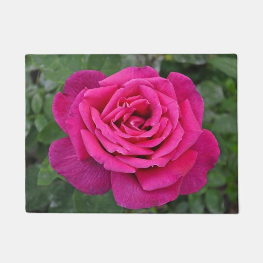 Paillasson rose simple (Devant)