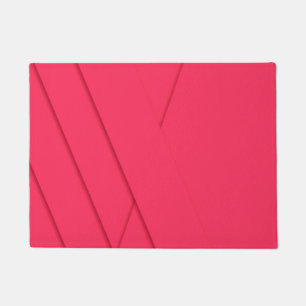 Paillasson Rose, simple, moderne, élégant, cool, art tendance