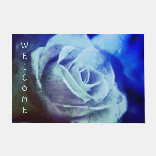 Paillasson Rose turquoise (Devant)
