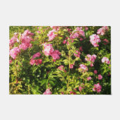 Paillasson Roses roses en fleur (Devant)