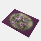 Paillasson Roses roses / violettes (Incliné)