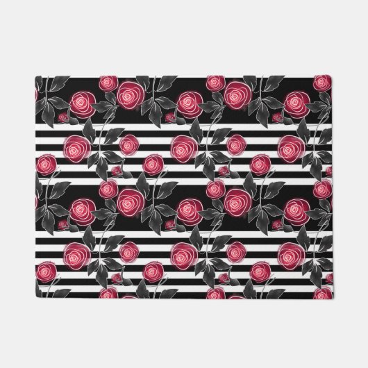 Paillasson Roses rouges (Devant)