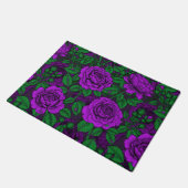 Paillasson Roses violets (Incliné)