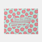 Paillasson Rosh Hashana Jour de l'An juif souhaite la grenade (Devant)