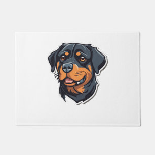Paillasson Rottweiler Pourcentage Pawsitly Adorable Rottie Ch