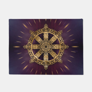 Paillasson Roue Dharma - Dharmachakra
