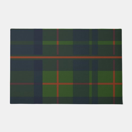 Paillasson Rouge bleu vert Tartan Plaid écossais Plaid (Devant)