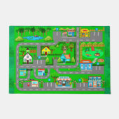 Paillasson Routes pour voitures (Devant)