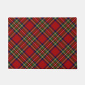 Paillasson Royal Stewart Tartan Plaid Scottish Motif (Devant)