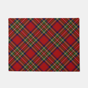 Paillasson Royal Stewart Tartan Plaid Scottish Motif