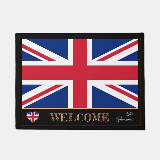 Paillasson Royaume-Uni et British Flag, Angleterre/sports (Devant)
