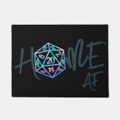 Paillasson RPG - AF | Holo Retro PnP Tabletop Dice Welcome (Devant)