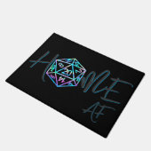 Paillasson RPG - AF | Holo Retro PnP Tabletop Dice Welcome (Incliné)