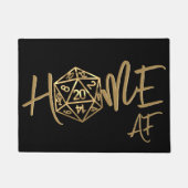 Paillasson RPG - AF | Imaginaire Gold Tabletop Gamer Bienvenu (Devant)