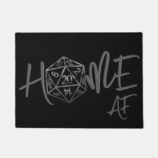 Paillasson RPG - AF | Imaginaire Tabletop Retro Gamer Dice (Devant)