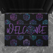 Paillasson RPG Dice | Nebula Tabletop PnP Roleplayer Welcome