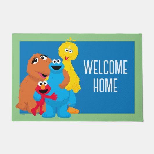 Paillasson Rue Sésame | Groupe Hug | Ajouter Votre Nom (Devant)