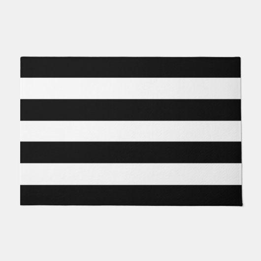 Paillasson Rug extérieur brun et blanc (Devant)