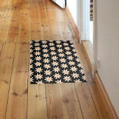 Paillasson Rug floral gras