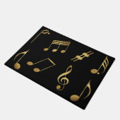 Paillasson Rug Gold Music Note (Incliné)