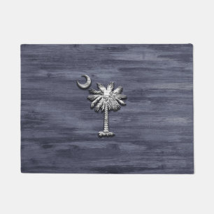 Paillasson Russe Caroline du Sud Palmetto et Lune
