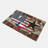 Paillasson Rustique Texas Lone Star Texas Long Horn (Incliné)