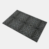 Paillasson Rythme pulsif Art Abstrait moderne Illustration (Incliné)