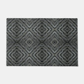 Paillasson Rythme pulsif Art Abstrait moderne Illustration (Devant)