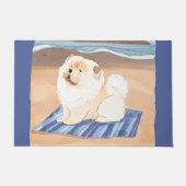 Paillasson SABLE N'SEA Crem Chow Chien Chow (Devant)
