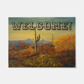 Paillasson Saguaro dans le désert de l'Arizona, par Gary Poli (Devant)