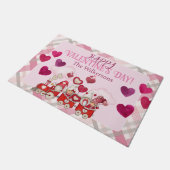 Paillasson Saint-Valentin en train (Incliné)