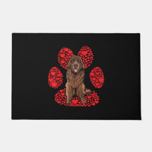 Paillasson Saint Valentin Nouveau chien amour paon cadeau
