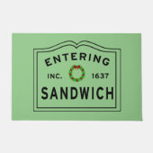 Paillasson Saisie de Noël des signes (Devant)