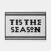 Paillasson Saison de vacances Farmhouse Tile Design (Devant)