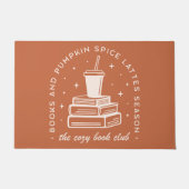 Paillasson Saison d'épices des livres et des Citrouilles (Devant)