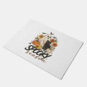 Paillasson Saison éffrayante Ghost Retro Éffrayant Halloween (Incliné)