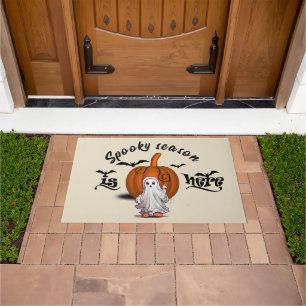 Paillasson saison éffrayante ici drôle halloween