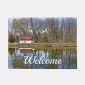 Paillasson Saison Printemps Réflexions Painterly Doormat (Devant)