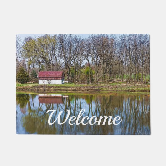 Paillasson Saison Printemps Réflexions Painterly Doormat (Devant)