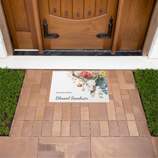 Paillasson Saisons mystiques | Samhain Grimoire livre d'ombre (De plein air)