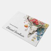 Paillasson Saisons mystiques | Samhain Grimoire livre d'ombre (Incliné)