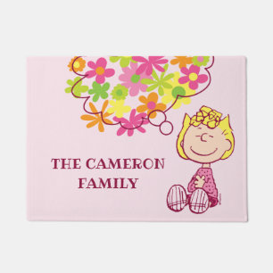 Paillasson Sally pense aux fleurs