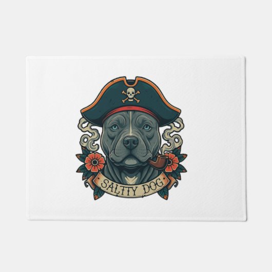 Paillasson Salty Dog Pitbull (Devant)
